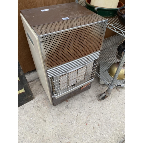 1229 - A VINTAGE ALVIMA GAS HEATER