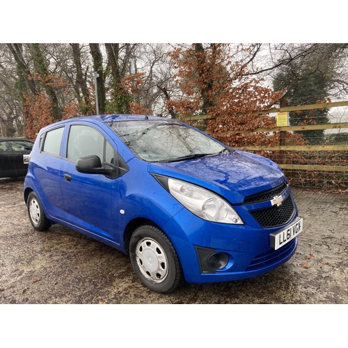 1240 - A 2012 CHEVROLET SPARK PLUS - LL61 VGX, MANUAL, FULL MOT, 1 LITRE ENGINE, 111,000 MILES, PETROL, FIV... 