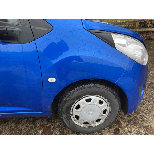 1240 - A 2012 CHEVROLET SPARK PLUS - LL61 VGX, MANUAL, FULL MOT, 1 LITRE ENGINE, 111,000 MILES, PETROL, FIV... 