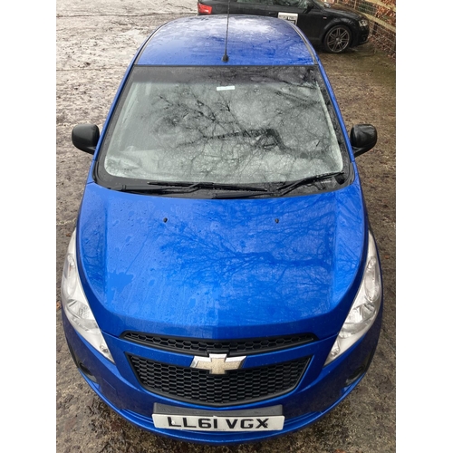 1240 - A 2012 CHEVROLET SPARK PLUS - LL61 VGX, MANUAL, FULL MOT, 1 LITRE ENGINE, 111,000 MILES, PETROL, FIV... 