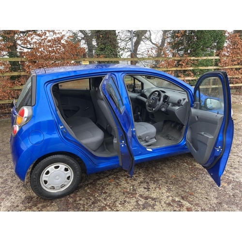 1240 - A 2012 CHEVROLET SPARK PLUS - LL61 VGX, MANUAL, FULL MOT, 1 LITRE ENGINE, 111,000 MILES, PETROL, FIV... 