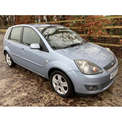 1270 - A 2007 FORD FIESTA KC07 LBO, MANUAL, MOT 27.4.21, 5 DOOR, 1.4 ZETEC, 38,000 MILES, 1 PREVIOUS OWNER,... 