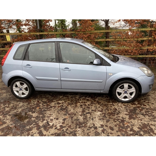 1270 - A 2007 FORD FIESTA KC07 LBO, MANUAL, MOT 27.4.21, 5 DOOR, 1.4 ZETEC, 38,000 MILES, 1 PREVIOUS OWNER,... 