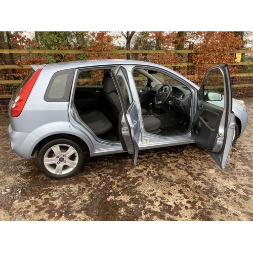 1270 - A 2007 FORD FIESTA KC07 LBO, MANUAL, MOT 27.4.21, 5 DOOR, 1.4 ZETEC, 38,000 MILES, 1 PREVIOUS OWNER,... 