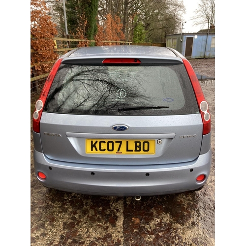 1270 - A 2007 FORD FIESTA KC07 LBO, MANUAL, MOT 27.4.21, 5 DOOR, 1.4 ZETEC, 38,000 MILES, 1 PREVIOUS OWNER,... 