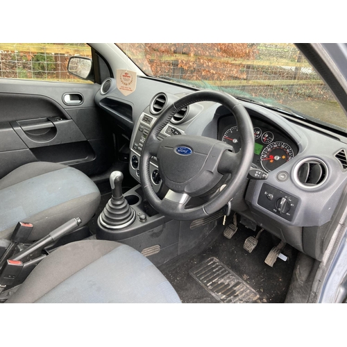 1270 - A 2007 FORD FIESTA KC07 LBO, MANUAL, MOT 27.4.21, 5 DOOR, 1.4 ZETEC, 38,000 MILES, 1 PREVIOUS OWNER,... 