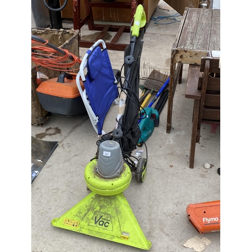 1411 - AN ELECTRIC GARDEN VAC