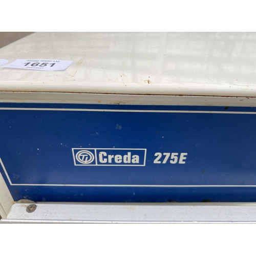 1651 - A CREDA COUNTER TOP DRYER