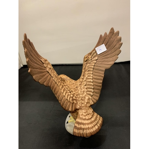 707 - A BESWICK GOLDEN EAGLE NO 2062