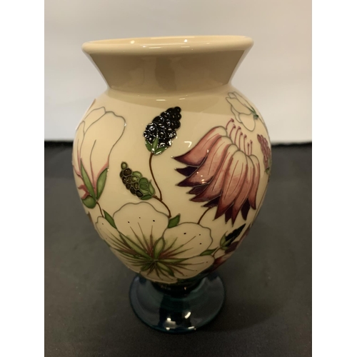 725 - A MOORCROFT BRAMBLE REVISITED VASE 6 INCHES HIGH