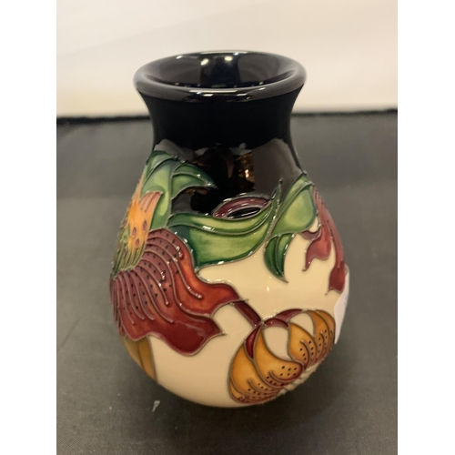 730 - A MOORCROFT ANNA LILY VASE 5 INCHES HIGH