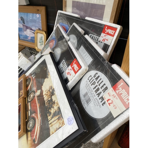 1342 - A LARGE QUANTITY OF AS NEW PHOTO FRAMES