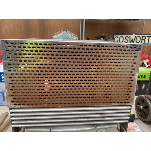 1435 - A VINTAGE ALVIMA GAS HEATER