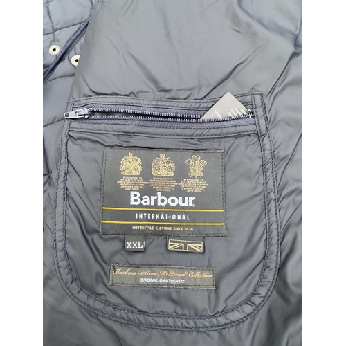 1489 - A BARBOUR STEVE McQUEEN EDITION QUILTED JACKET XXL