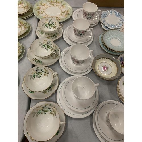 208 - A LARGE SELECTION OF CHINA TEA WARE