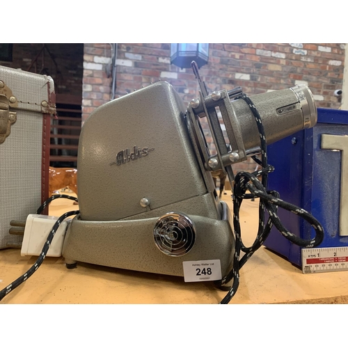 248 - A VINTAGE ALDIS PROJECTOR