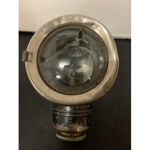 270 - A LUCAS CARBIDE LAMP (LENS A/F)