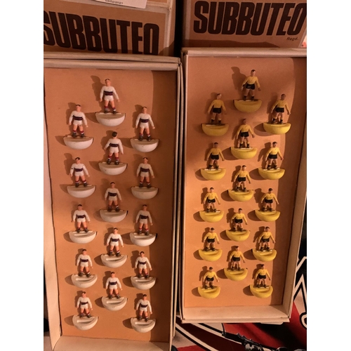 881 - EIGHTEEN BOXES OF SUBBUTEO TABLE RUGBY 00 SCALE PLAYERS