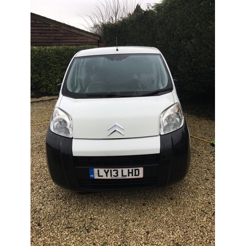 1210A - A 2013 CITROEN NEMO 1.3 HDI VAN. DIESEL ENGINE NO MOT, NON-RUNNER (BELIEVED ELECTRICAL FAULT PREVENT... 