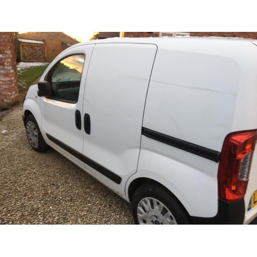 1210A - A 2013 CITROEN NEMO 1.3 HDI VAN. DIESEL ENGINE NO MOT, NON-RUNNER (BELIEVED ELECTRICAL FAULT PREVENT... 