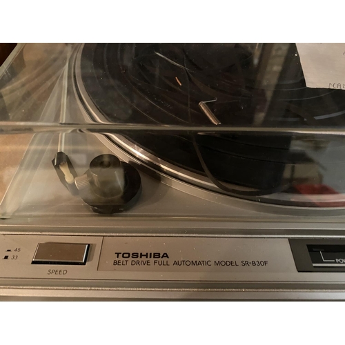 803 - A TOSHIBA RECORD DECK BELT DRIVE AUTOMATIC