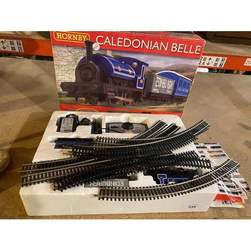 844 - A HORNBY CALEDONIAN BELLE MODEL RAILWAY SET