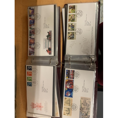 341 - TWO ALBUMS OF ROYAL MAIL FIRST DAY COVERS