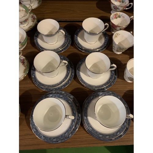 951 - A VARIETY OF CHINA TO INCLUDE ROYAL ALBERT AND AYNSLEY