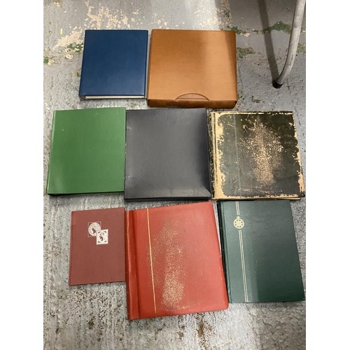 358 - FIVE BINDERS OF MALTA, ONE EACH OF GERMANY, HUNGARY AND AUSTRIA