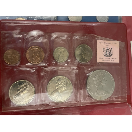 392 - COIN YEAR SETS , A SELECTION FROM VARIOUS COUNTRIES : FRANCE 1973 X 2 , FINLAND 1975 , 1976 , POLAND... 