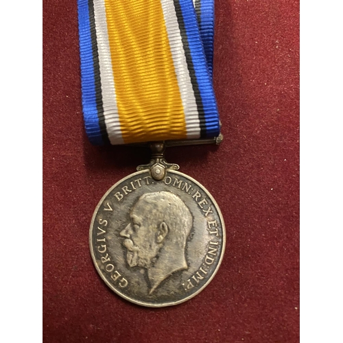 604 - TWO WWI MEDALS WITH RIBBONS - A 1914- 1918 MEDAL AND A GREAT WAR FOR CIVILISATION - THE FORMER ENGRA... 