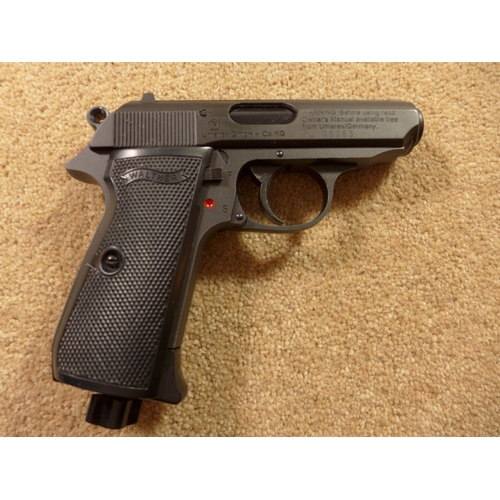 306 - A BOXED PPKS WALTHER 4.5MM CALIBRE CO2 PISTOL