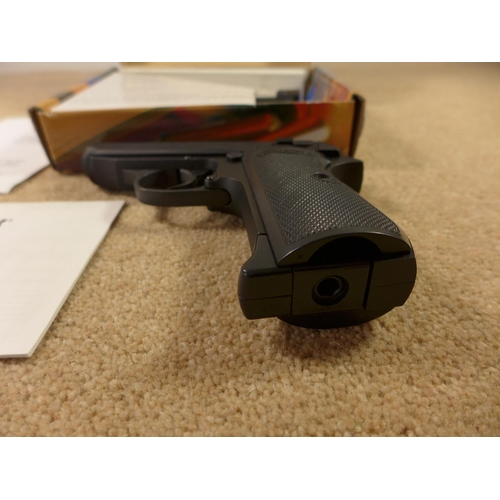 307 - A BOXED PPKS WALTHER 4.5MM CALIBRE CO2 PISTOL