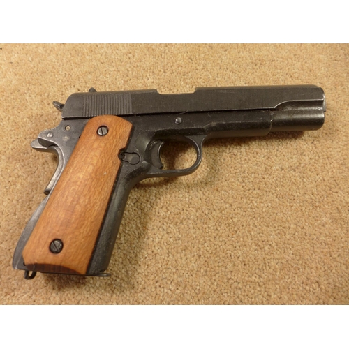 308 - A REPLICA NON-FIRING M-1911 PISTOL, 9.5CM BARREL