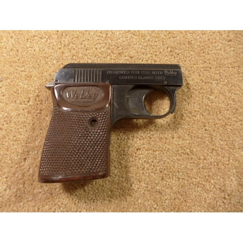 309 - A BOXED WEBLEY SPORTS STARTING PISTOL