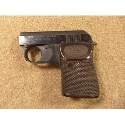 309 - A BOXED WEBLEY SPORTS STARTING PISTOL