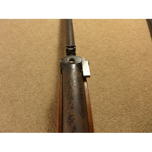 322 - A WEBLEY MARK 3 .22 CALIBRE AIR RIFLE