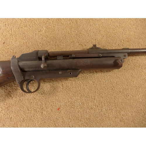 334 - A WEBLEY SERVICE MARK II .22 CALIBRE AIR RIFLE SERIAL NUMBER 21146