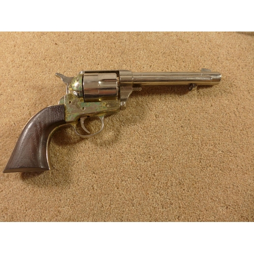 335A - A REPLICA NON FIRING .45 COLT REVOLVER