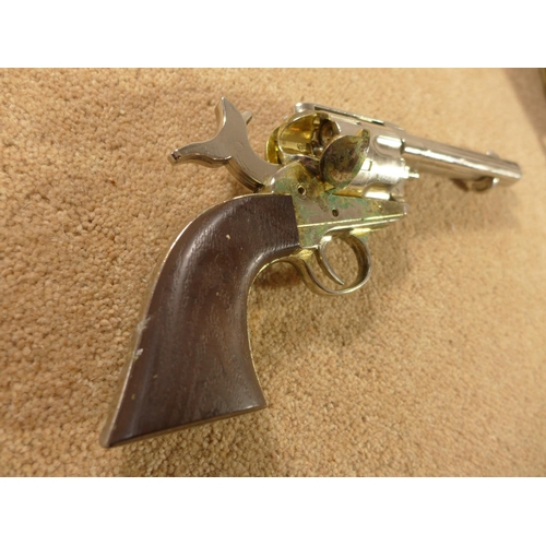 335A - A REPLICA NON FIRING .45 COLT REVOLVER