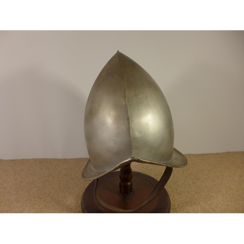 351 - A REPLICA MORION HELMET AND STRAP