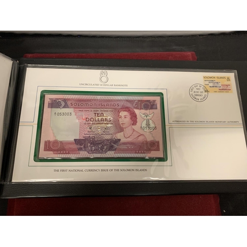 612 - SOLOMON ISLANDS 1977 “FIRST DAY OF ISSUE PRESENTATION SET” . PRISTINE CONDITION