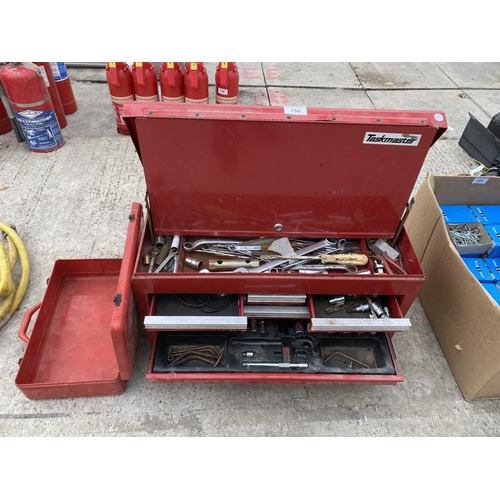 150 - A TOOL CHEST AND TOOLS   - NO VAT