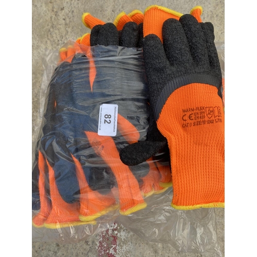 82 - 24 PAIRS OF GLOVES  + VAT