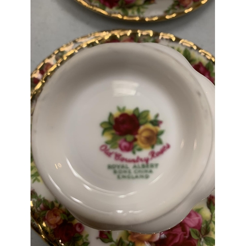118 - A 44 PIECE COLLECTION OF ROYAL DOULTON 'OLD COUNTRY ROSES' TO INCLUDE TWELVE TRIOS A TEAPOT AND SUGA... 
