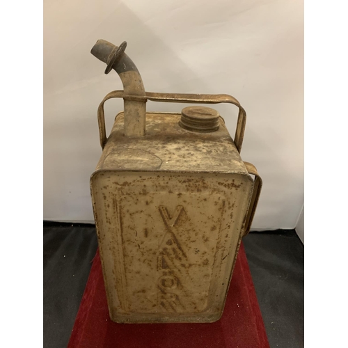 132 - A VINTAGE PARAFFIN CAN