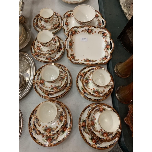 144 - A 'DELPHINE'CHINA TEA SET