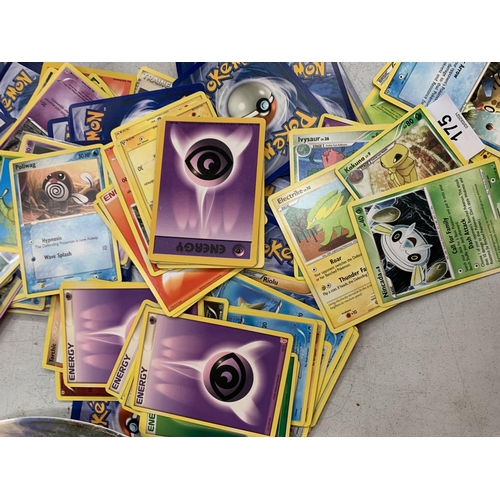 175 - A COLLECTION OF POKEMON CARDS