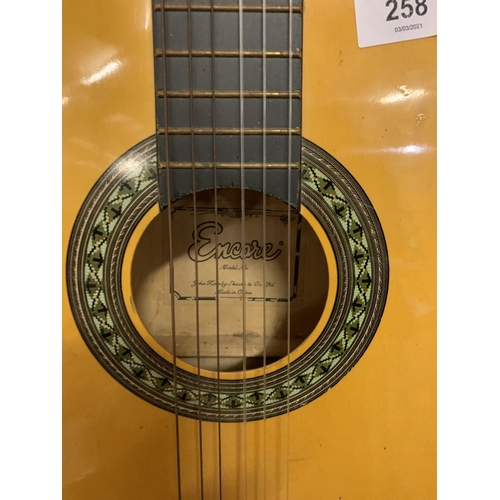 258 - AN ENCORE ACOUSTIC GUITAR