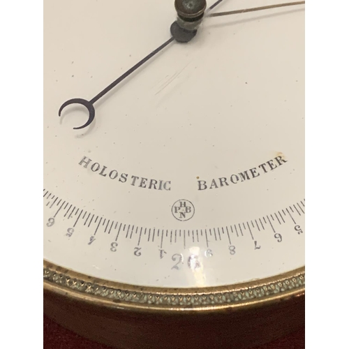 35 - A RENCH PHBN HOLOSTERIC SHIPS BAROMETER